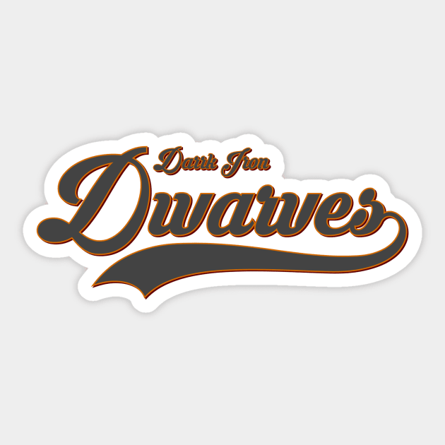 Dark Iron Dwarves Sticker by Draygin82